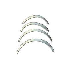 Chrome Wheel Arch Fender Trim Compatible With Toyota Innova Crysta 2016-2018 (Set of 4 Pcs)